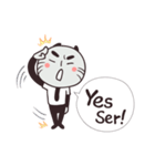 Clerk cat-the best clerk（個別スタンプ：4）