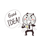 Clerk cat-the best clerk（個別スタンプ：11）
