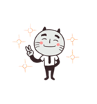 Clerk cat-the best clerk（個別スタンプ：13）