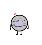 鉄球メタルくん（個別スタンプ：26）