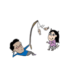 Crazy TaoTao (with Yao)（個別スタンプ：9）
