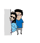 Crazy TaoTao (with Yao)（個別スタンプ：37）