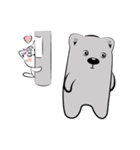 Cat-ty ＆ Bear-ry 3（個別スタンプ：38）