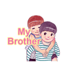 my brother（個別スタンプ：34）