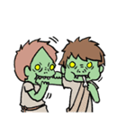 Brave Warriors: Zombie Revenge（個別スタンプ：24）