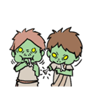 Brave Warriors: Zombie Revenge（個別スタンプ：25）
