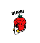 Strawberry love（個別スタンプ：31）