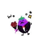 fat rice eggplant（個別スタンプ：12）