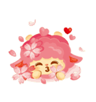 Sweet Cotton ♥︎ (顔文字)（個別スタンプ：7）