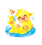 Sweet Cotton ♥︎ (顔文字)（個別スタンプ：13）