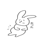 へんてこうさぎさん（個別スタンプ：13）