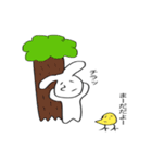 へんてこうさぎさん（個別スタンプ：23）