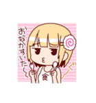 ハラペコとし子ちゃん！！！（個別スタンプ：9）