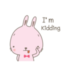 BunnyBell (Eng Version)（個別スタンプ：33）