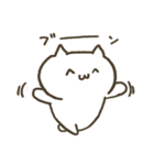 顔文字のねこ（個別スタンプ：32）