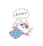 ピンク頭のガン見ちゃん2（個別スタンプ：35）