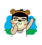 Wanna be Bear ！！！ (No Text)（個別スタンプ：1）