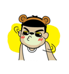 Wanna be Bear ！！！ (No Text)（個別スタンプ：34）