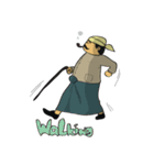 Myanmar Old Man - A Ba（個別スタンプ：4）