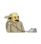 Myanmar Old Man - A Ba（個別スタンプ：17）