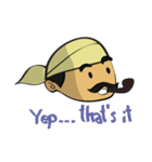 Myanmar Old Man - A Ba（個別スタンプ：27）