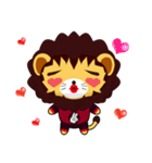 Z Lion (Happy Days)（個別スタンプ：33）