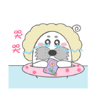 Cute seal-curly（個別スタンプ：8）