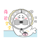 Cute seal-curly（個別スタンプ：16）