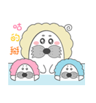 Cute seal-curly（個別スタンプ：40）