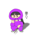 Purple Ninja（個別スタンプ：18）