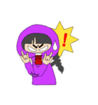 Purple Ninja（個別スタンプ：22）