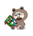 BubbleBear V.S. TinyKappa（個別スタンプ：4）