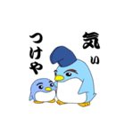 関白ペンギン2（個別スタンプ：1）