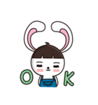 Rabbit came（個別スタンプ：4）
