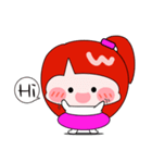 a fat girl（個別スタンプ：2）