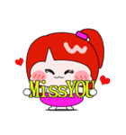 a fat girl（個別スタンプ：5）