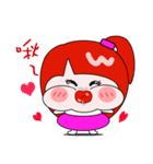 a fat girl（個別スタンプ：7）