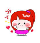a fat girl（個別スタンプ：9）