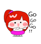 a fat girl（個別スタンプ：13）