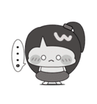 a fat girl（個別スタンプ：20）