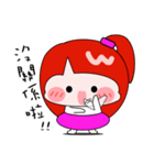 a fat girl（個別スタンプ：31）