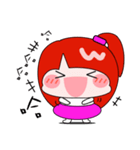 a fat girl（個別スタンプ：35）