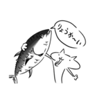 しゅっとしたねこ（個別スタンプ：10）