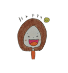 手描きの女の子（個別スタンプ：11）