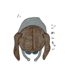 手描きの女の子（個別スタンプ：13）