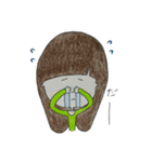 手描きの女の子（個別スタンプ：15）