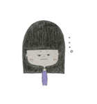 手描きの女の子（個別スタンプ：16）