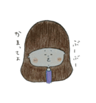 手描きの女の子（個別スタンプ：18）