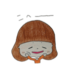 手描きの女の子（個別スタンプ：20）