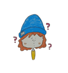 手描きの女の子（個別スタンプ：27）